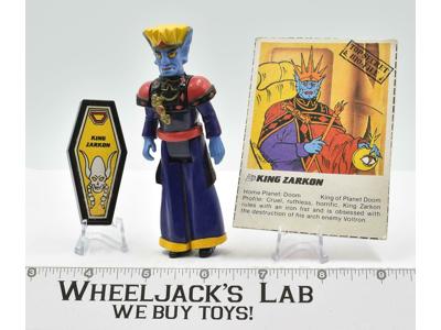 King Zarkon 100% Complete Voltron 1984 WEP Panosh Place Vintage Action Figure