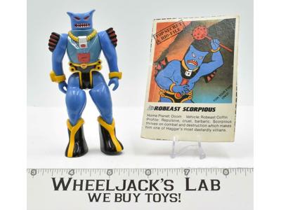 Robeast Scorpious Voltron 1984 WEP Panosh Place Vintage