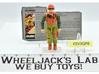 Skidmark V1 100% Complete 1988 GI Joe ARAH Vintage Hasbro