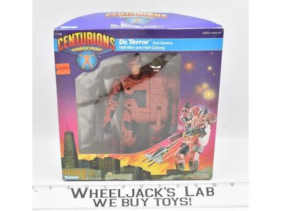 Dr. Terror W/Box NR MINT 100% Complete Centurions 1987 Kenner Action Figure