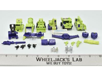 Devastator 100% Complete Vintage 1985 G1 Transformers Hasbro Action Figure