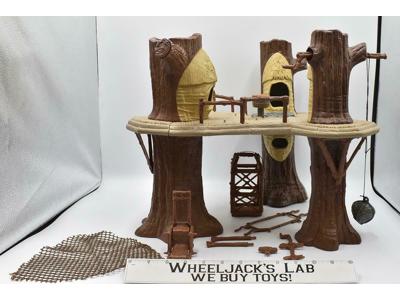 Endor Ewok Village Action Playset 100% Complete ROTJ Star Wars Vintage 1983