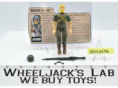 Rock 'N Roll V1.5 100% Complete 1983 GI Joe ARAH Vintage Hasbro MAIL AWAY