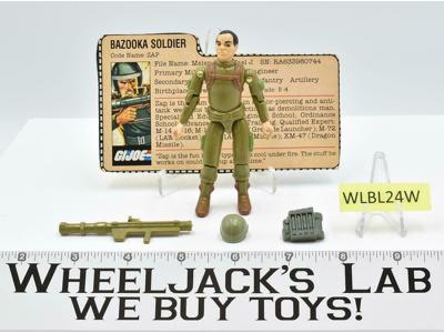 Zap V1 Straight Arm 100% Complete 1982 GI Joe Vintage Hasbro Action Figure