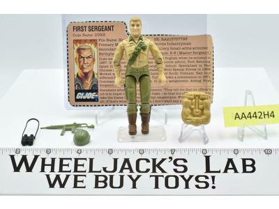 Duke First Sergeant V1 100% Complete GI Joe 1983 Hasbro Vintage Mail Away