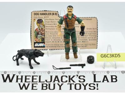 Mutt V1 100% Complete GI Joe 1984 Hasbro Vintage Action Figure