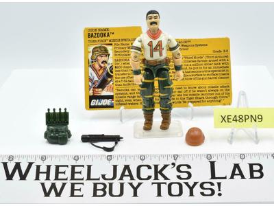 Bazooka Tiger Force V1 100% Complete 1985 GI Joe Hasbro Vintage Action Figure