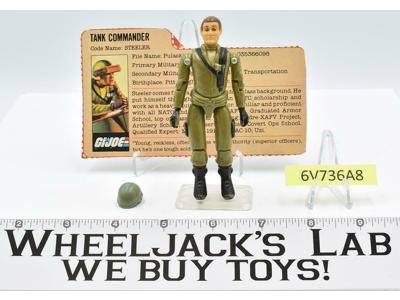 Steeler V1 Straight Arm GI Joe Vintage Hasbro 1982 Action Figure