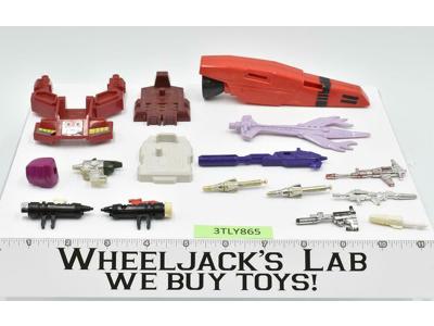 Lot 3 of 16 Accessories Parts Weapons Vintage G1 Transformers 1984 Action Figure