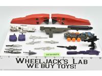 Lot 2 of 19 Accessories Parts Weapons Vintage G1 Transformers 1984 Action Figure