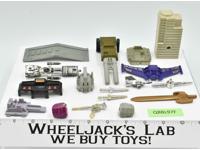Lot 5 of 17 Accessories Parts Weapons Vintage G1 Transformers 1984 Action Figure