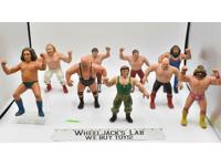 Lot of 9 1980's WWF LJN Titan Sports 8" Vintage Wrestling Action Figures
