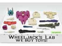 Lot 13 of 16 Accessories Parts Weapons Vintage G1 Transformers 1984 Figure