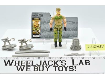 Rock &amp; Roll V2 100% Complete 1989 GI Joe ARAH Vintage Hasbro Action Figure