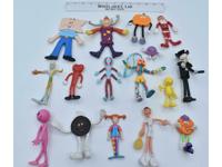 Lot of 16 Bendable/Posable Holiday Figures Made in Hong Kong Action Figures