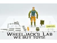 Capt. Grid-Iron V1 100% Complete 1990 GI Joe ARAH Hasbro Vintage Action Figure