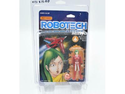 Miriya RED NEW W CASE Robotech Harmony Gold 1985 Matchbox Vintage Action Figure