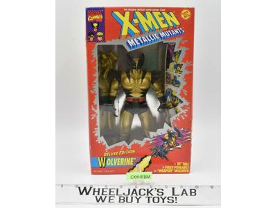 Wolverine Deluxe Edition Metallic Mutants X-Men Marvel Comics Toybiz 1994 MIB