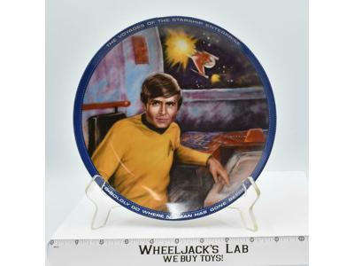 Chekov Ensign Star Trek Plate Collection 1983 Hamilton Gifts NEW MOB