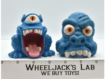 Blue Monster Stackable Ghost 2 Piece 100% Complete The Real Ghostbusters 1984