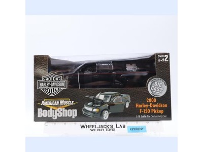 2000 Harley-Davidson F-150 Pickup 2001 ERTL American Muscle Body Shop NEW MIB