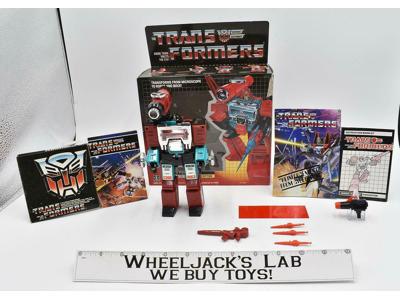 Perceptor NR MINT FIGURE W/MIB 100% Complete 1985 Vintage Hasbro G1 Transformers