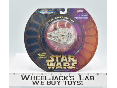Millennium Falcon Die Cast Star Wars Micro Machines 1996 Galoob #66260 NEW MOSC
