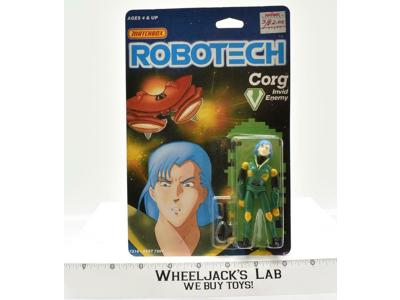 Corg NEW SEALED MOSC Robotech 1985 Matchbox Vintage Action Figure