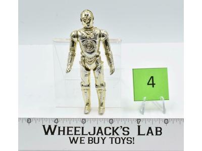 C-3PO #4 100% Complete Star Wars 1977 Kenner Vintage Action Figure No Repro