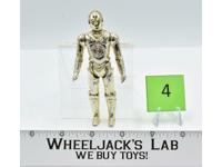 C-3PO #4 100% Complete Star Wars 1977 Kenner Vintage Action Figure No Repro