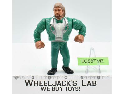 Million Dollar Man Ted DiBiase GREEN 1990 WWF Wrestling Hasbro Figure