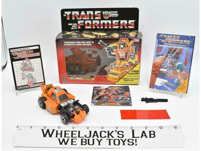Sandstorm MIB 100% Complete 1986 Vintage Hasbro G1 Transformers Action Figure