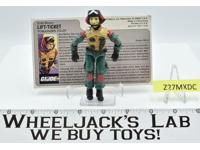 Lift Ticket V1 100% Complete 1986 GI Joe ARAH Hasbro Action Figure NO REPRO