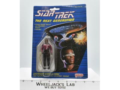 Lieutenant Geordi La Forge Star Trek The Next Generation MOSC Galoob 1988