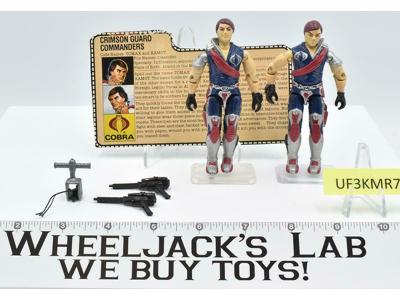 Tomax &amp; Xamot V1 100% Complete 1985 GI Joe Vintage ARAH Hasbro Action Figure
