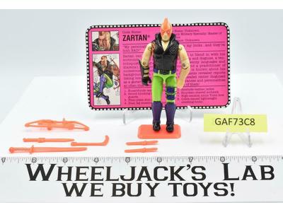Zartan V2 100% Complete 1993 GI Joe ARAH Vintage Hasbro Action Figure