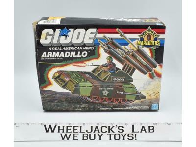 Armadillo Slaughter's Marauders MIB Complete 1989 GI Joe ARAH Vintage Vehicle