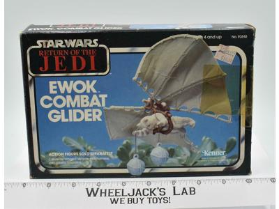 Ewok Combat Glider Complete W/Box Star Wars 1984 Kenner Action Figure Vehicle