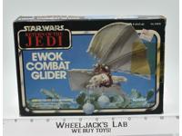 Ewok Combat Glider Complete W/Box Star Wars 1984 Kenner Action Figure Vehicle