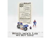 Bullet Motorcycle W/Ali Bombay 100% Complete 1987 M.A.S.K. Kenner Vintage