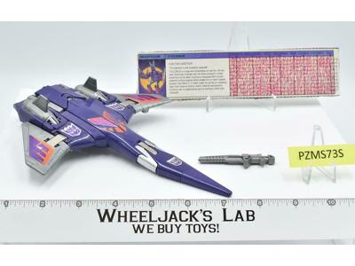 Cyclonus PURPLE EARS 100% Complete 1986 Vintage Hasbro G1 Transformers