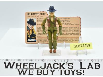 Wild Bill V1 100% Complete 1983 GI Joe Hasbro Vintage Action Figure