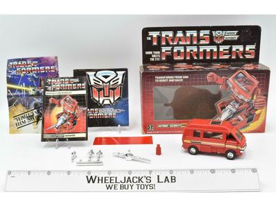 Ironhide 100% Complete Boxed 1985 Vintage Hasbro Action Figure G1 Transformers
