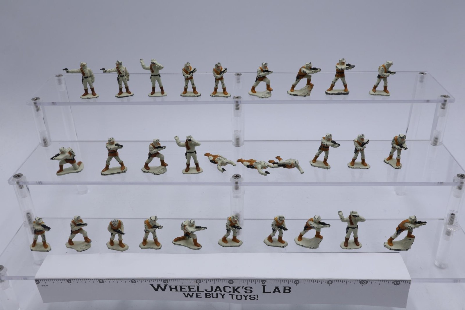 Star Wars Micro Collection Lot of 30 Hoth Figures 1982 Kenner Vintage