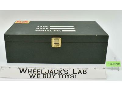 Wooden Footlocker Foot Locker GREEN 1964 GI Joe ARAH Hasbro Vintage
