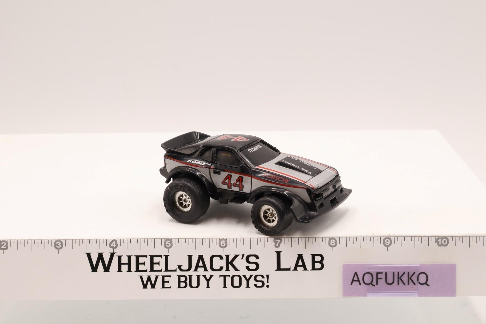 Porsche Turbo 944 Black Silver Speedster 4x4 Stomper 1980's Schaper Toys WORKS