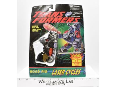 G2 Road Pig Laser Cycles Decepticon 1994 MOSC Hasbro Transformers Action Figure