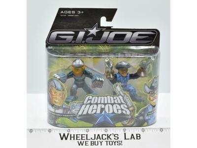 Ripcord vs Wild Bill G.I. Joe Combat Heroes Rise of Cobra 2009 MOSC SEALED
