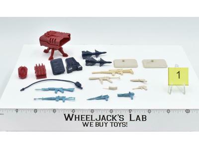 Lot Battle Gear Accessory 4 Set 1 1986 Weapons GI Joe Vintage Action Figure