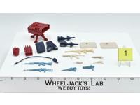 Lot Battle Gear Accessory 4 Set 1 1986 Weapons GI Joe Vintage Action Figure
